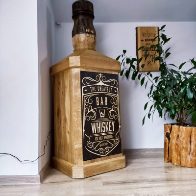 WIELKA BUTELKA WHISKY – BAREK NA ALKOHOL