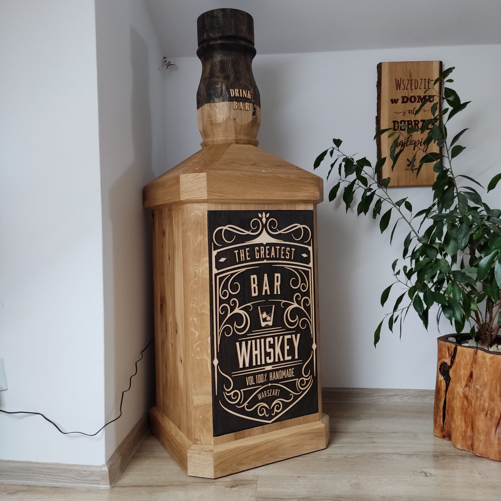 WIELKA BUTELKA WHISKY – BAREK NA ALKOHOL