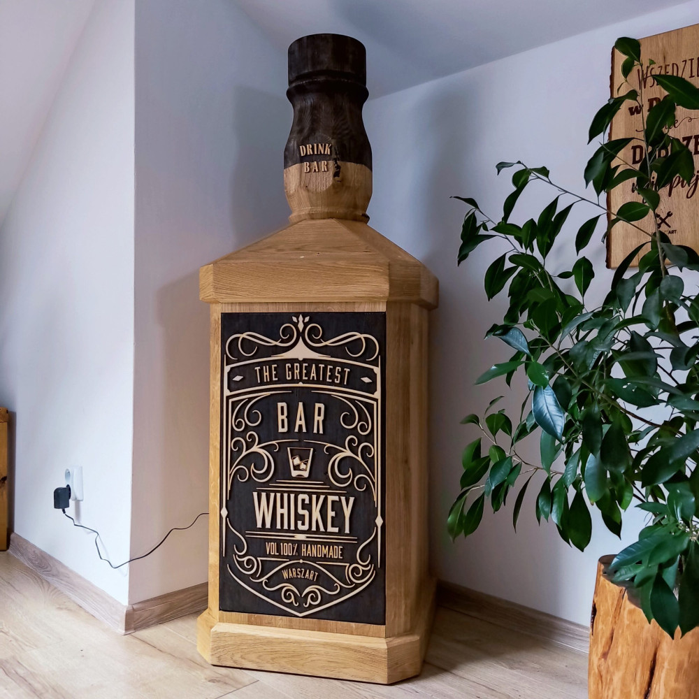 WIELKA BUTELKA WHISKY – BAREK NA ALKOHOL