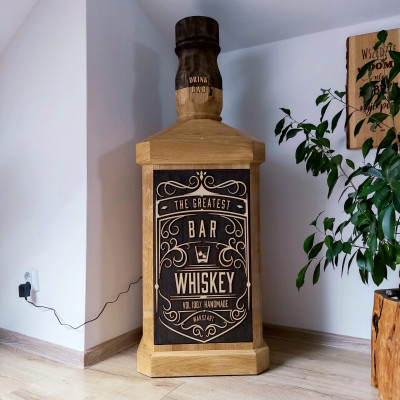 WIELKA BUTELKA WHISKY – BAREK NA ALKOHOL