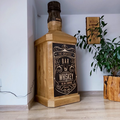 WIELKA BUTELKA WHISKY – BAREK NA ALKOHOL